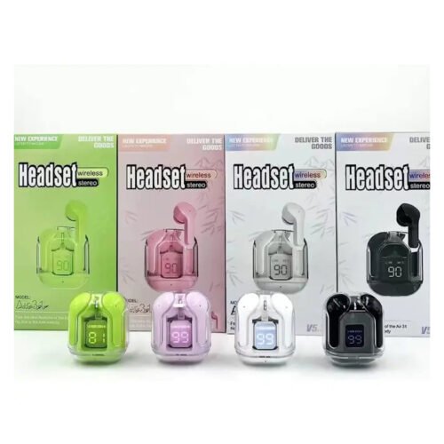 Air 31 TWS Original Transparent Earbuds Bluetooth 5.3v