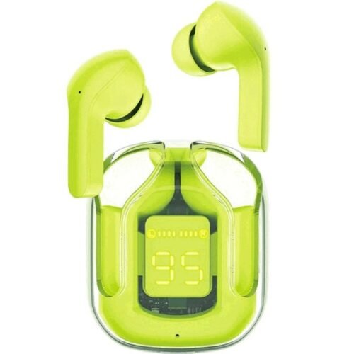 Air 31 TWS Original Transparent Earbuds Bluetooth 5.3v Green