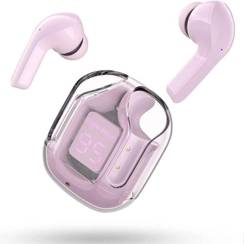 Air 31 TWS Original Transparent Earbuds Bluetooth 5.3v Pink