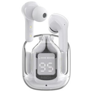 Air 31 TWS Original Transparent Earbuds Bluetooth 5.3v White