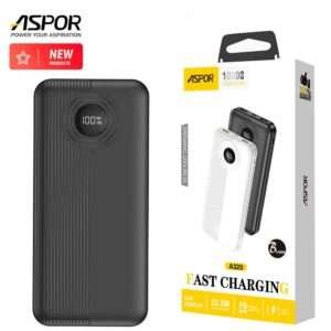 Aspor A320 Power Bank With Display 22.5W PD QC 3.0 10000mAh