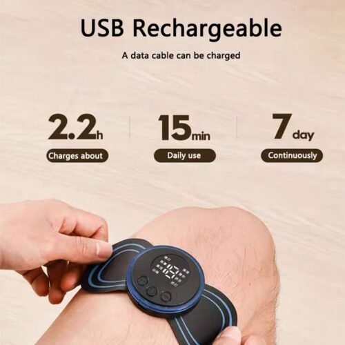 Rechargeable EMS Mini Body Neck Massager 3