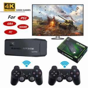 M8 HDMI Game Stick Lite Console 2.4G Wireless Controllers 4K Video Game Retro Box 2