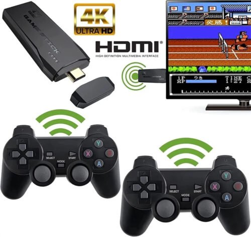 M8 HDMI Game Stick Lite Console 2.4G Wireless Controllers 4K Video Game Retro Box