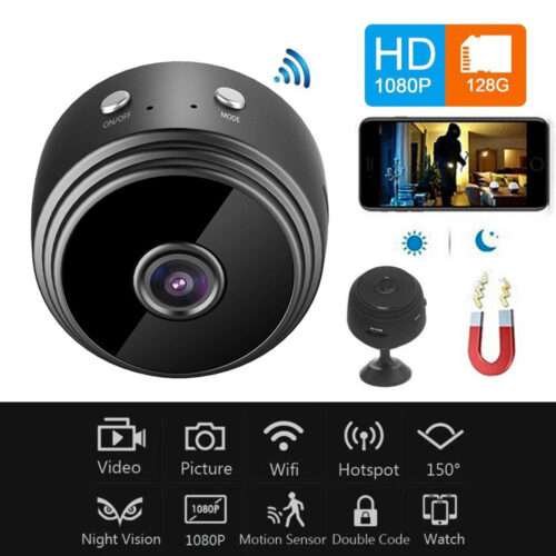 A9 Magnetic WiFi Mini Camera 1080p HD 2MP with PIX-LINK IPC App