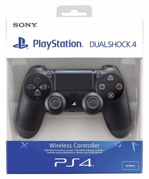 PS4 JET BLACK DualShock 4 Wireless Game Controller