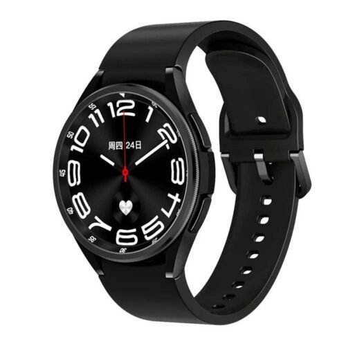 JS Watch 6 Max Classic 1.43 inch AMOLED Display, Sport Smartwatch with NFC & IP67 Durability – Black Elegance with AIFit Max App