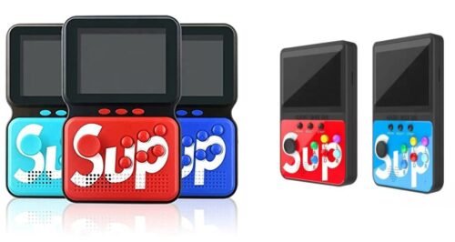 M3 SUP Game Box – 900-in-1 Retro Handheld Console with 3.0'' Color LCD, 16-Bit Classic Games for Game