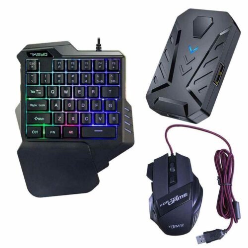 Gaming Wireless Bluetooth 5 In 1 Combo Keyboard And Mouse 1