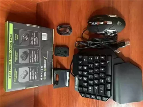 Gaming Wireless Bluetooth 5 In 1 Combo Keyboard And Mouse 4