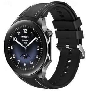 JS Watch X 1.43inch AMOLED Display Smartwatch with NFC, Bluetooth Calling & Heart Rate Monitoring With FITCLOUDPRO APP