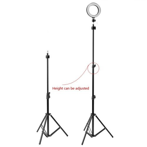 Professional LED Ring Light 26cm with 2.1m Adjustable Tripod – Perfect for Streaming, Photography & Content Creation