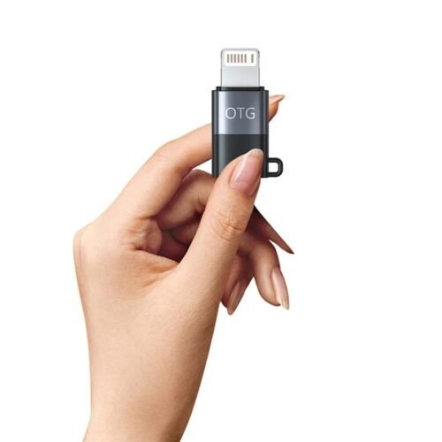 Usb-c To Lightning Otg Audio Adapter For Mic & Phone