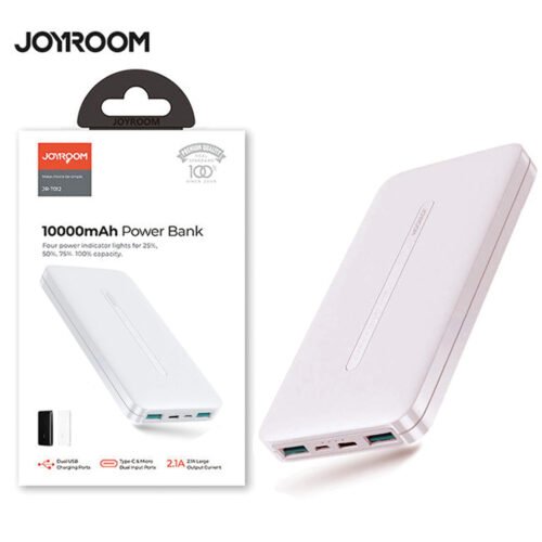 JOYROOM JR-T012 10000mAh Power Bank – Compact, Fast & Reliable