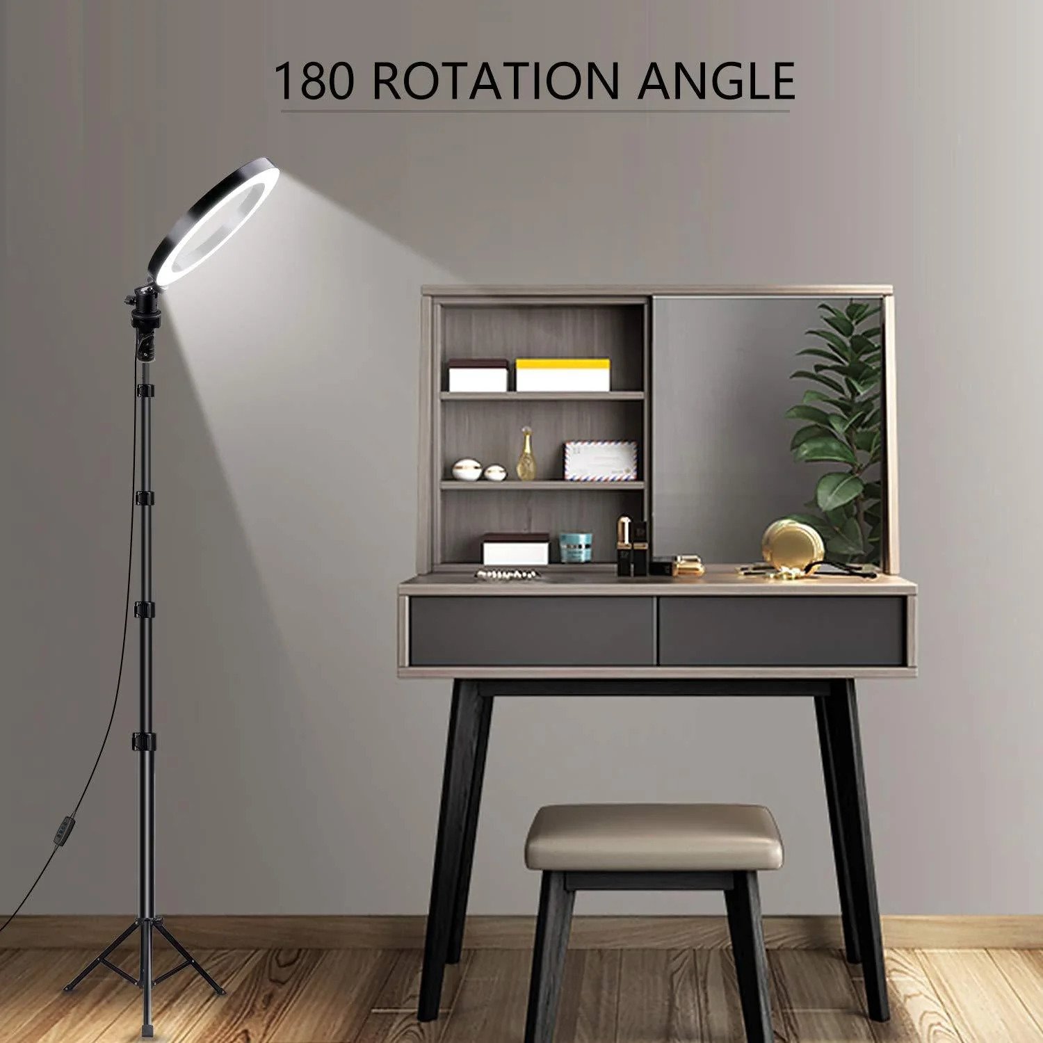 Professional LED Ring Light 36cm with 2.1m Adjustable Tripod